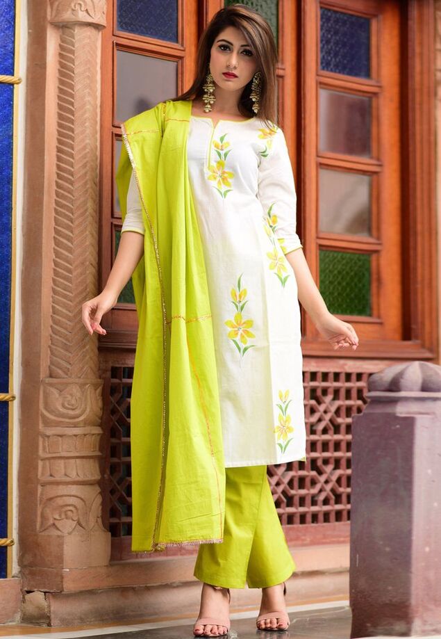 Stay Cool and Chic: Dressing up with Readymade Cotton Salwar Suits -  SOULFASHIONBUZZ